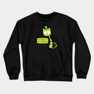 Where is my beer? Crewneck Sweatshirt